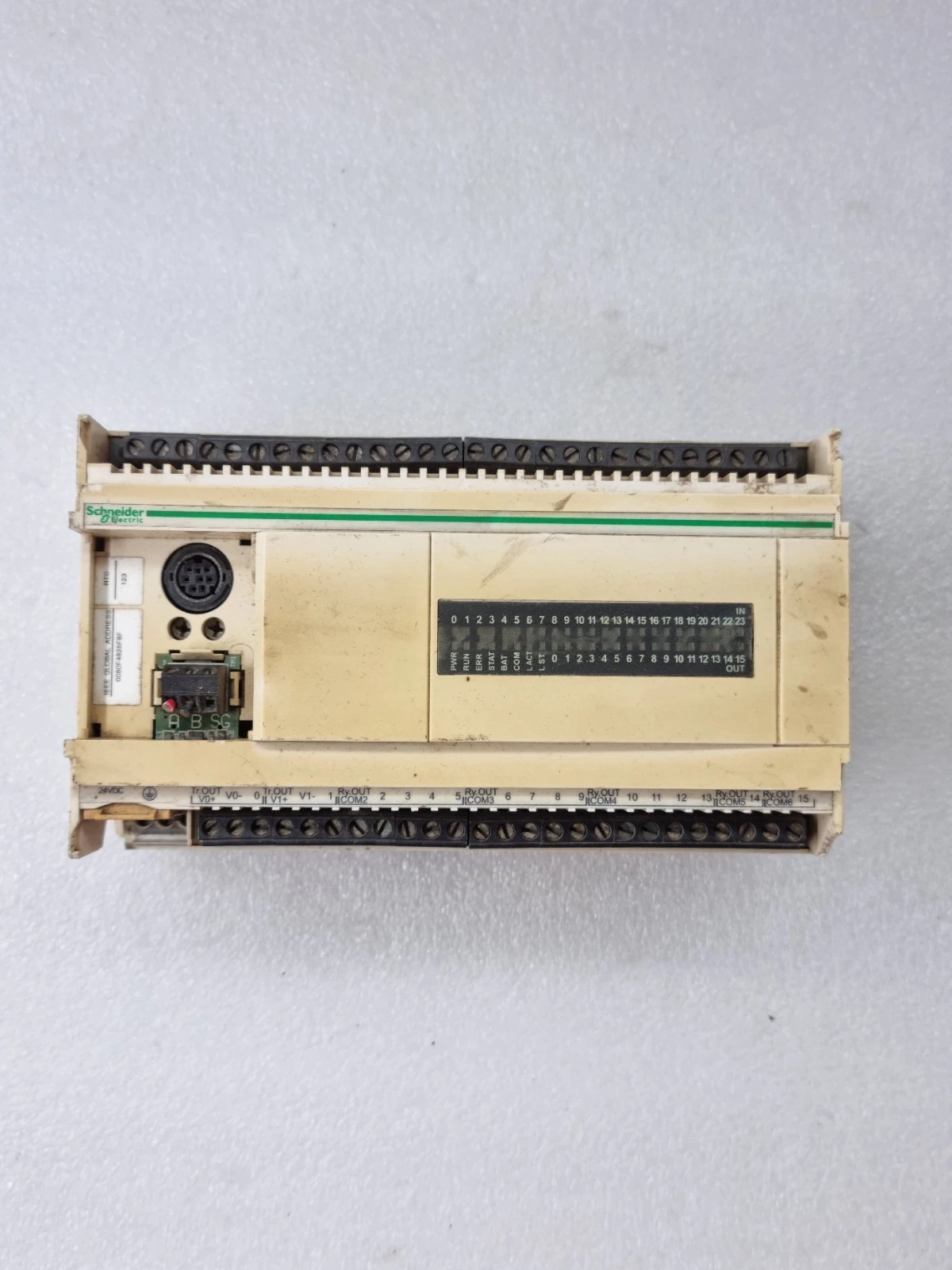 Used Working Schneider Electric Twido TWDLCDE40DRF PLC Compact Base Controller